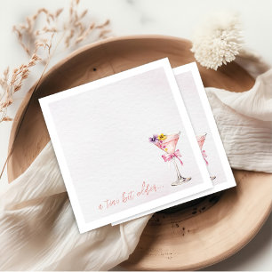 Serviette En Papier Une fête d'anniversaire de 30 ans Martini Un Peu P