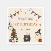 Une fille fantôme pour un 1er anniversaire Hallowe