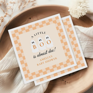 Serviette En Papier Une petite Boo Baby Shower Halloween