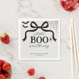 Serviette En Papier Une petite chouette est en route Baby Shower