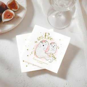 Serviette En Papier Une petite fille Halloween mignonne pour une baby 