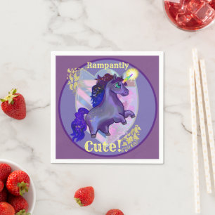 Serviette En Papier Unicorne mignonne