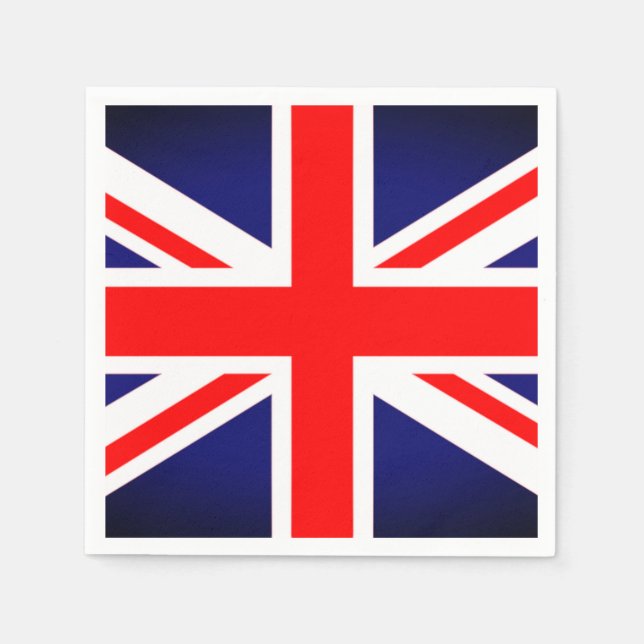 Serviette En Papier Union Jack Napkins (Devant)