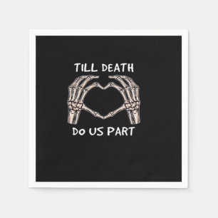 Serviette En Papier Unisex Jusqu'à ce que la mort nous sépare, future
