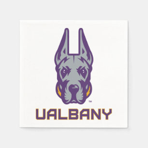 Serviette En Papier Université d'Albany Great Danes