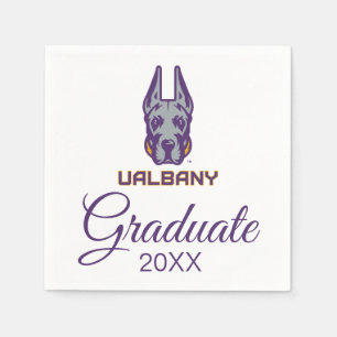 Serviette En Papier Université d'Albany Great Danes