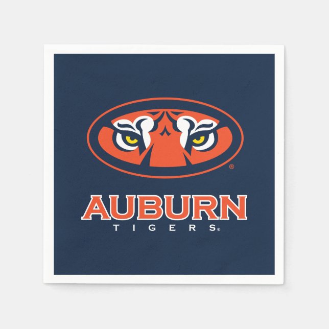 Serviette En Papier Université d'Auburn | Auburn Tigers (Devant)