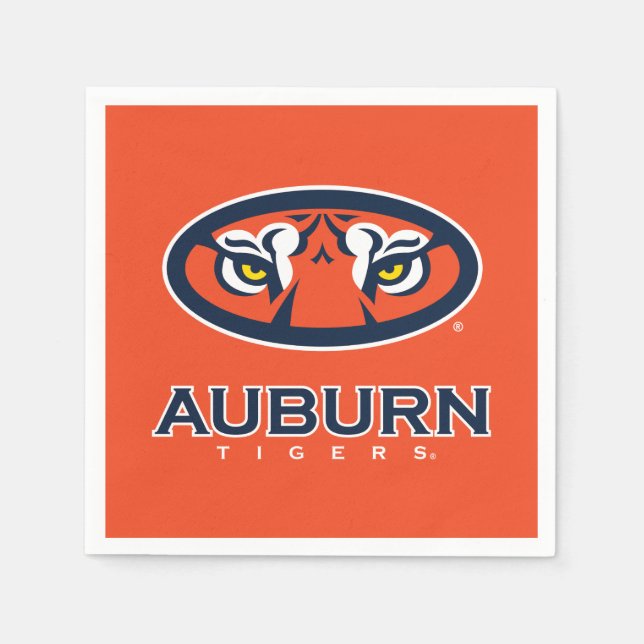 Serviette En Papier Université d'Auburn | Auburn Tigers (Devant)