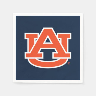 Serviette En Papier Université d'Auburn | Auburn UA Logo