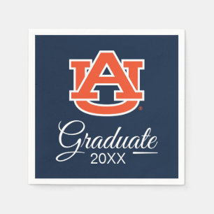 Serviette En Papier Université d'Auburn   Diplômé