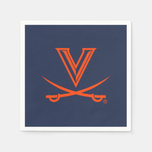 Serviette En Papier Université de Virginie Sabre