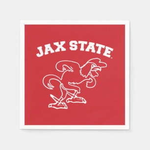 Serviette En Papier Université d'État de Jacksonville JAX State Gameco