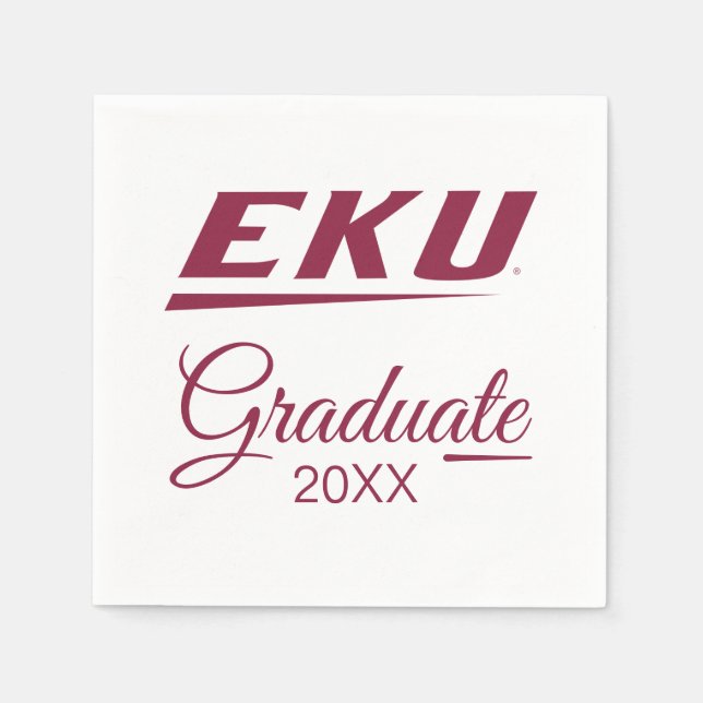 Serviette En Papier Université du Kentucky oriental | EKU (Devant)