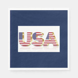 SERVIETTE EN PAPIER USA