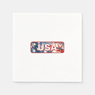 SERVIETTE EN PAPIER USA