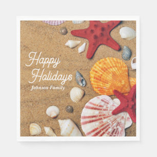 Serviette En Papier Vacances estivales côtières maritimes tropicales