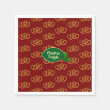 Vacances Pretzel Nibbles - Noël fête propre texte