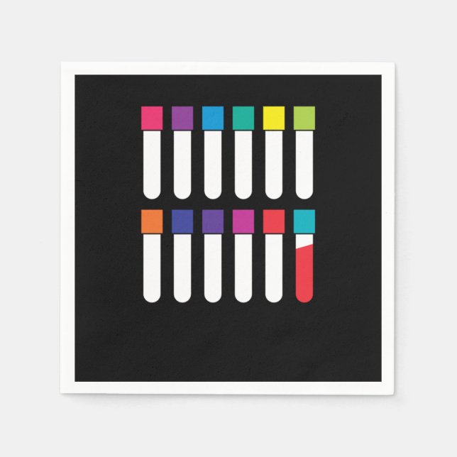 Serviette En Papier Vacutainer Blood Phlebotomy Phlebotomist Cadeau (Devant)