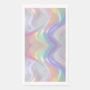 Serviette En Papier Vagues de Lumière