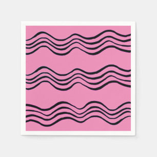 Serviette En Papier Vagues papier serviette