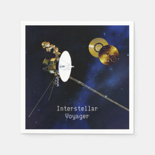 Serviette En Papier Vaisseau spatial interstellaire Voyager