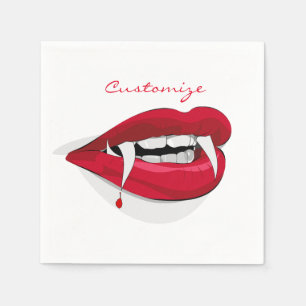 Serviette En Papier Vampire Smile Thunder_Cove