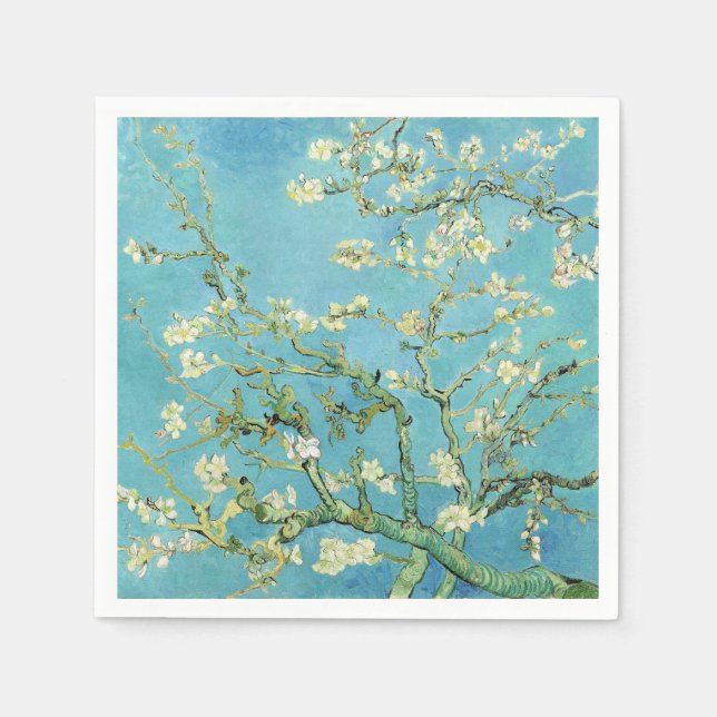 Serviette En Papier Van Gogh Almond Blossoms (Devant)