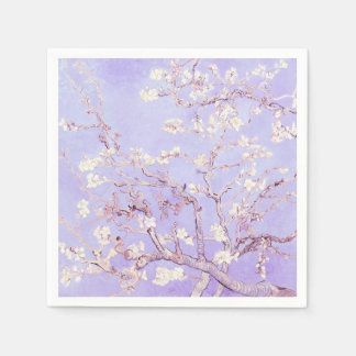 Serviette En Papier Van Gogh Almond Blossoms Lavande
