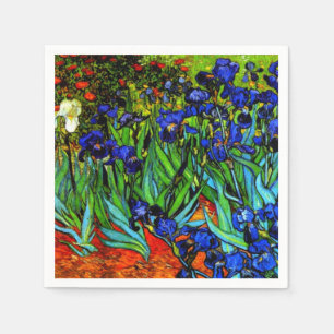 Serviette En Papier Van Gogh - Irises,