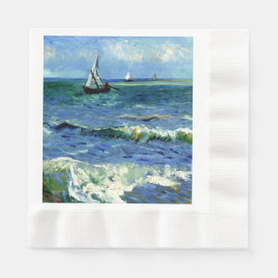 Serviette En Papier Van Gogh - Paysage marin