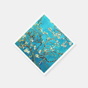 Serviette En Papier Van Gogh - Succursales aux fleurs d'amandes
