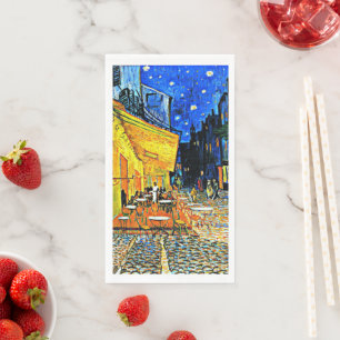 Serviette En Papier Van Gogh - Terrasse Café