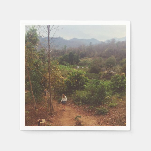 Serviette En Papier Vang Vieng (Devant)