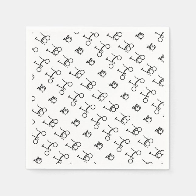 Serviette En Papier Vélo pliant Brompton (Devant)
