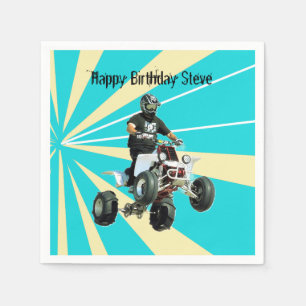 Serviette En Papier Vélo Quad / VTT