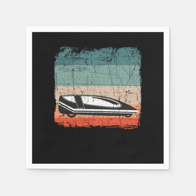 Serviette En Papier Vélomobile vend Vélomobilist (Devant)