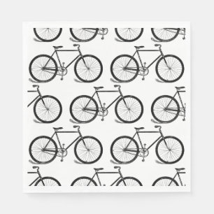 Serviette En Papier Vélos anciens Vélo Vintage Art PERSONNALISÉ BG COU
