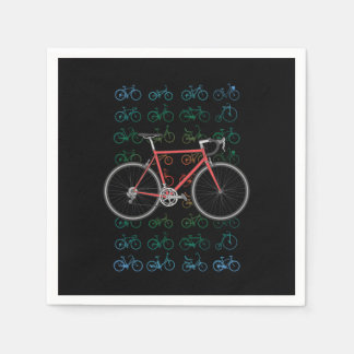 Serviette En Papier Vélos Motif vélo course cycliste MTB BMX Vélo Gi