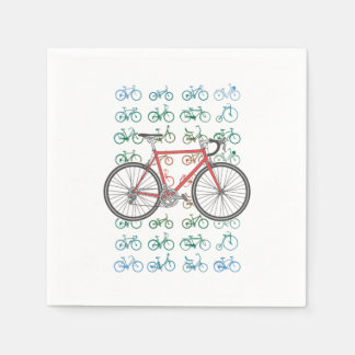 Serviette En Papier Vélos Motif vélo course cycliste MTB BMX Vélo Gi