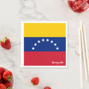 Serviette En Papier Vénézuéla et Venezuela Drapeau mode / sports
