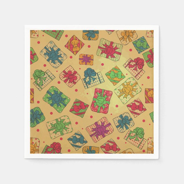 Serviette En Papier Venin de Christmas (Devant)