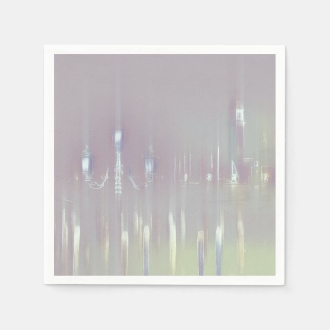 Serviette En Papier Venise rêvée Italie (Devant)