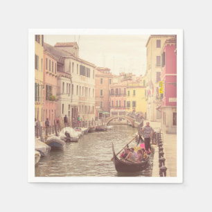 Serviette En Papier Venise vintage