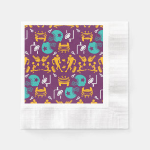 Serviette En Papier Ventilateur américain de football