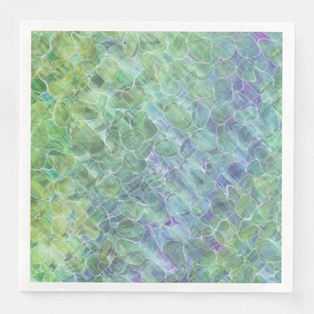 Serviette En Papier verre atomique : (Devant)