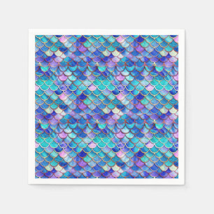 Serviette En Papier Verre de sirène