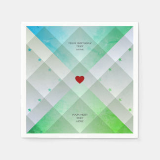 Serviette En Papier Vert