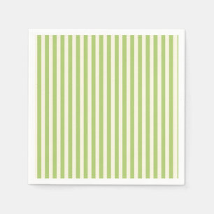 Serviette En Papier Vert clair rayé à petits carreaux vintage Fermette