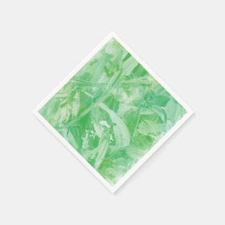 Serviette En Papier Vert clair texturé