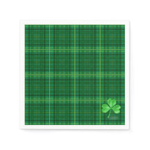 Vert Plaid Avec Shamrock